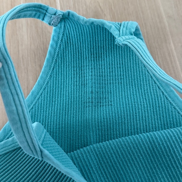 Free People Racer Back Ribbed Crop - Picture 3 of 3